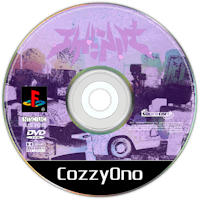 the cover of a ps2 cd with graffiti on it